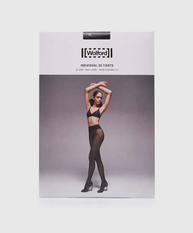 Wolford Black tights Individual 20 den High Flexibility