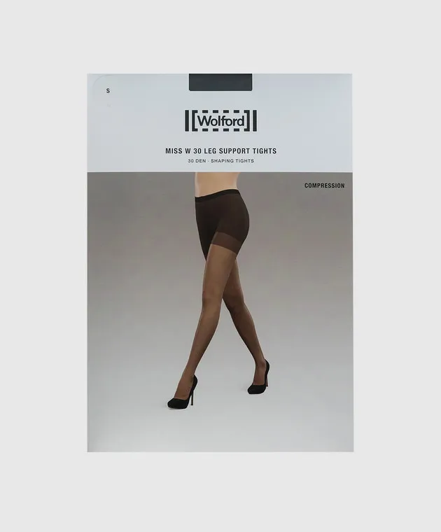 Wolford Black tights MISS W 30 Den