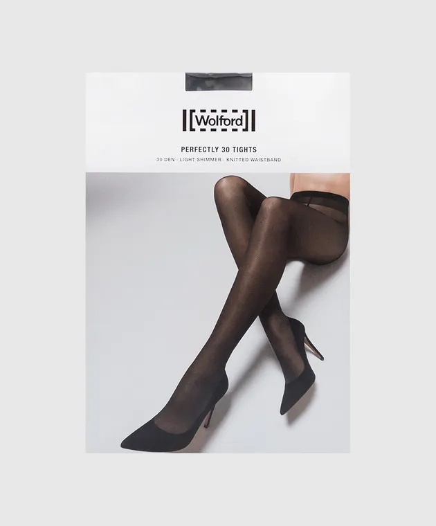 Wolford Black tights Perfectly 20 DEN