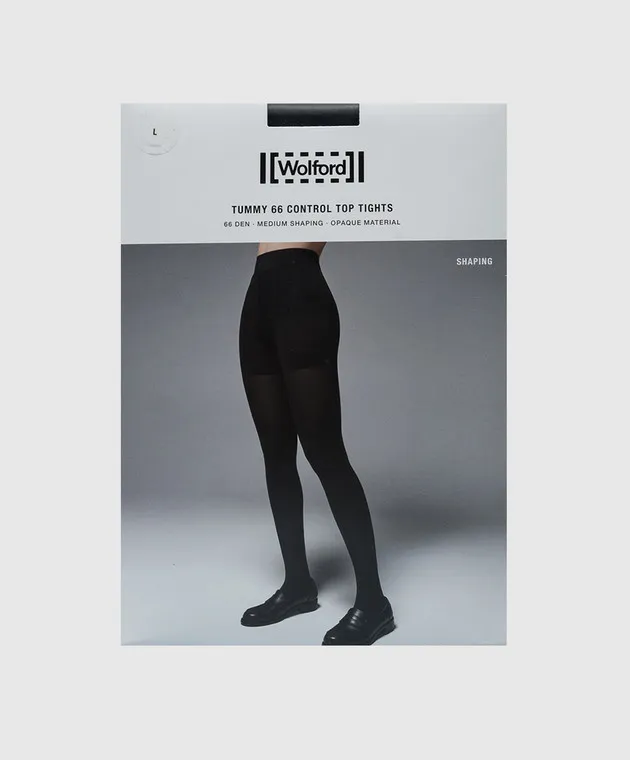 Wolford Black tights TUMMY 66 Den