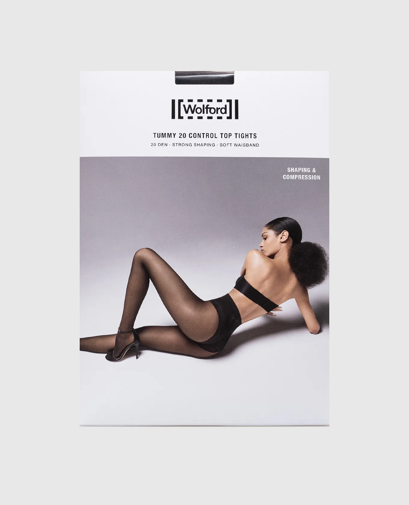 Wolford Black tights tummy