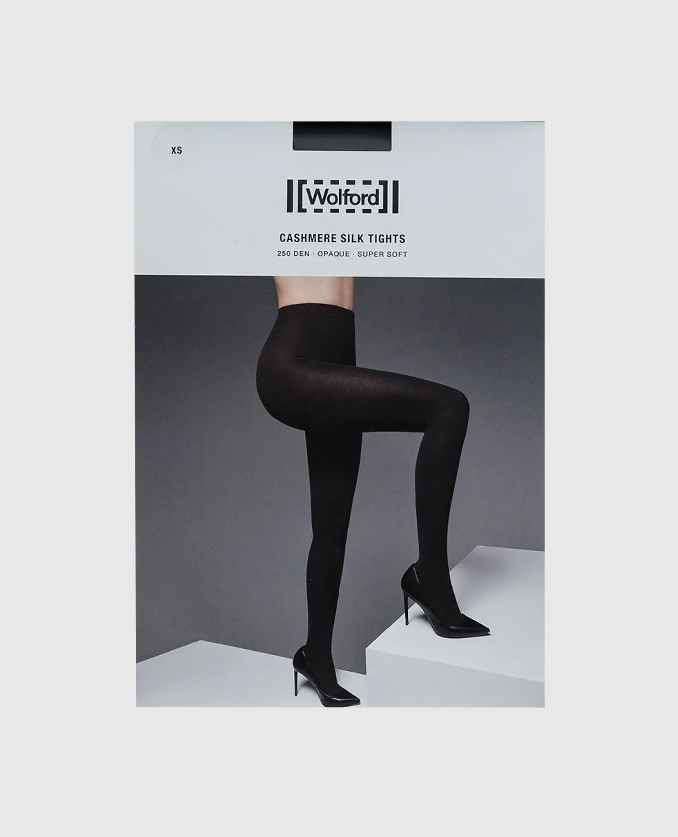 Wolford Black tights with cashmere and silk 250 den