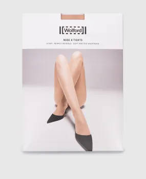 Wolford Brown tights 8 den