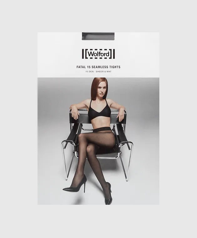 Wolford Fatal 15 DEN black tights