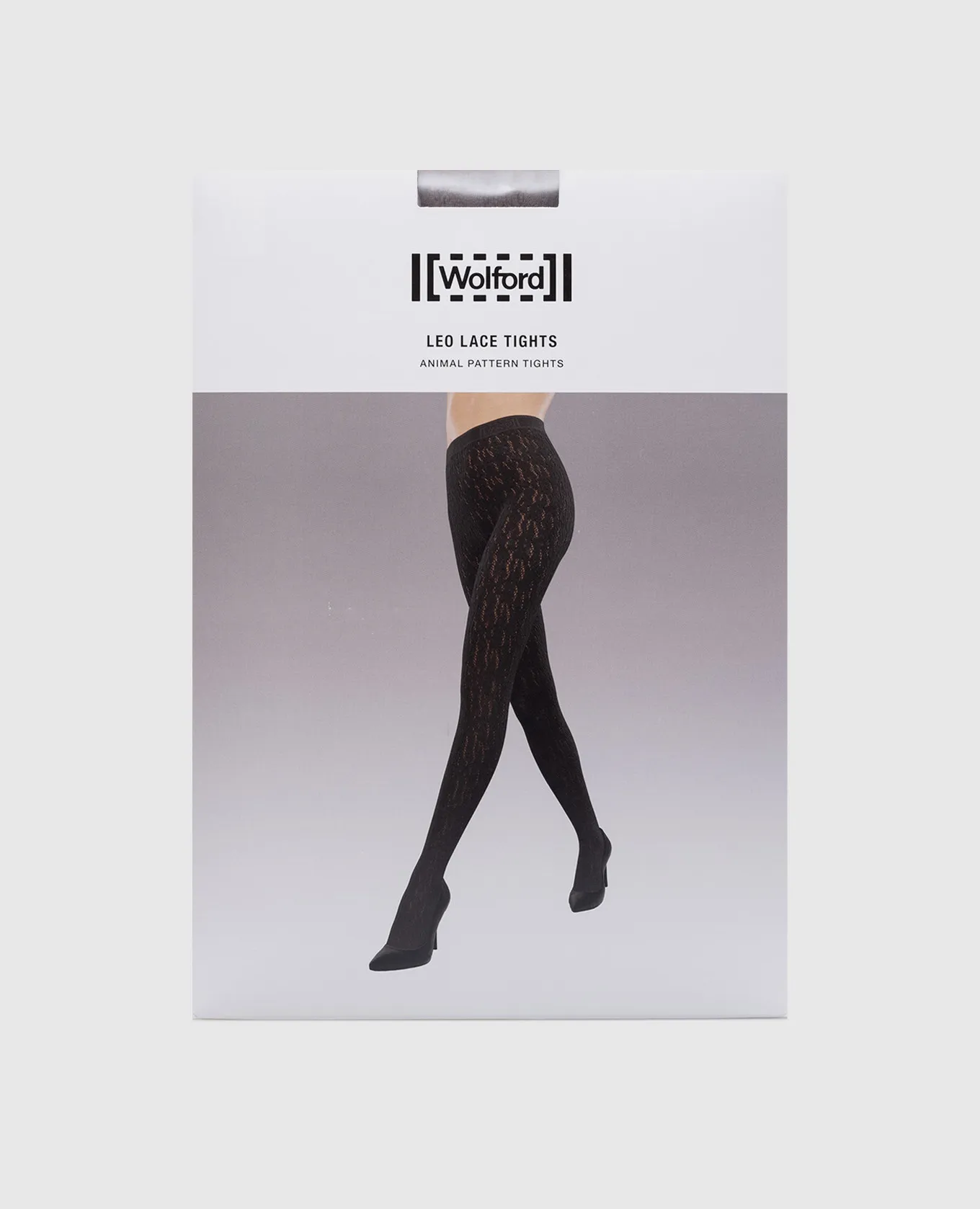 Wolford Leo brown fishnet tights in an animalistic pattern